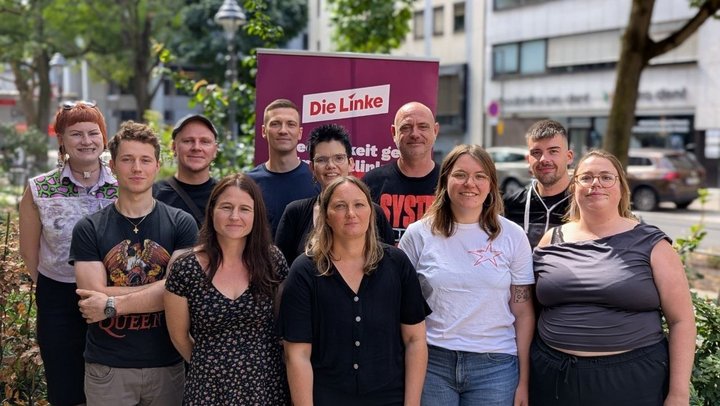 (v. links n. rechts) Alicia Hein, Gregor Hergenhahn, Florian Kobuß, Christina van den Boom, Joscha Bär, Belinda Meryem Göres, Anna-Lena Löffler, Nico Bludau, Lena Glöckner, Felix Kosanke, Sarah Niedrich